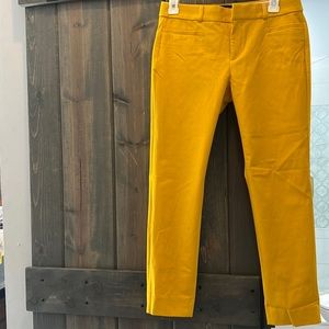 Yellow business pants
